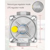 1/2" Natural Gas Pressure Regulator 1/2" FPT Thread Fit for