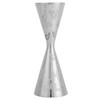 Jigger Stainless Steel Leaves Stripe Double Head Cocktail Bartending Jigger