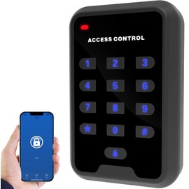 UHPPOTE Standalone WiFi Door Access Control Keypad Proximity Card Reader Compatible with Tuya Smart App 2.4GHz