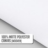 Soletex Premium Polyester Matte Canvas Roll – Quick Dry, Wide