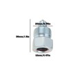 Briny River Hydraulic Jack Male Clutch Replacement Fits Most Hydraulic