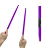 CashBeat 5A Maple Wood Drumsticks, Non-Slip Grip, Classic Purple Drum