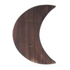 Moon Shelf Room Decor Wall Mounted Crescent Moon Shelf Wooden