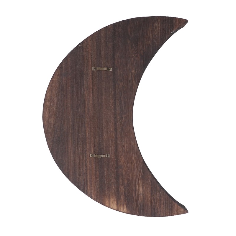 Moon Shelf Room Decor Wall Mounted Crescent Moon Shelf Wooden