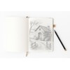 Nordura Notebook A5, High-Quality Linen & Cork Hardcover, Notebook, Unlined
