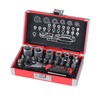 Rothewald Mini Ratchet Set, Metric, 26 Pieces, Motorcycle Board Tool,