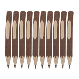 DIYEAH Natural Wooden Pencil 10Pcs Twig Pencils Set Wood Tree Branch Drawing Pencils Writing Tool Lumberjack Decor School Party Supplies Novelty Props