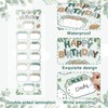 Greenery Eucalyptus Happy Birthday Poster Chart Calendars Bulletin Board Decorations