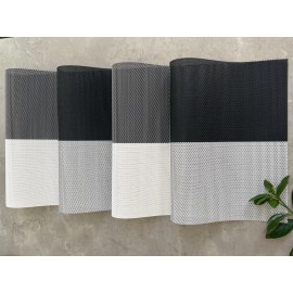 Kitchen Set of 6 Placemats Table Mats Heat-Resistant Non-Slip Washable Multi-colored