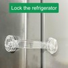 8 Pack Child Safety Locks for Drawers Cabinets Refrigerators Doors,