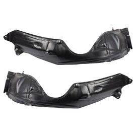TRQ TRQ Front Inner Fender Liner Set Compatible with 1995-1999 Toyota Avalon TO1250104 TO1251104
