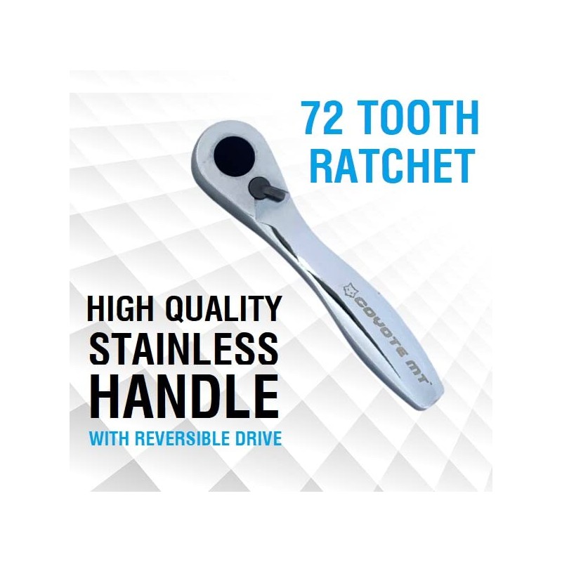 COYOTE MT Mini Ratchet Tool Set Professional & Stylish Multitool