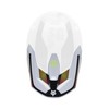 Fox Racing V1 Helmet Motocross Dirt Bike Visor, White Hello