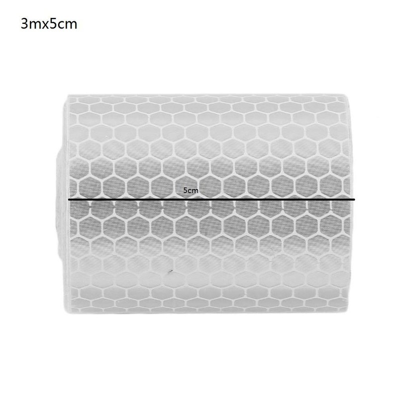 BigTron Premium Quality Reflective Tape, Safety Warning Tape, Weatherproof, Anti-Upturned,