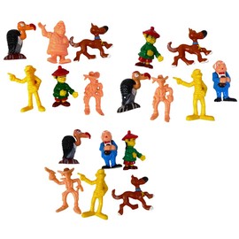 OPO 10 - 18 collectible figurines in PVC 8cms Lucky Luke Novolinea - FL3