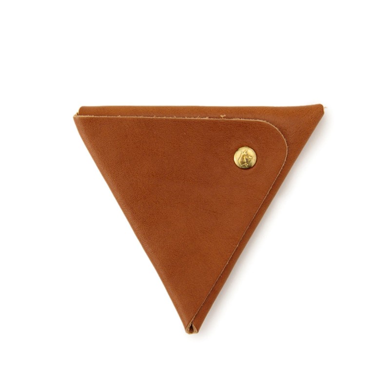 IL BISONTE Coin Case, Coin Purse, Leather, Genuine Leather, Cowhide,