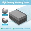 Polyaround Cooling Cube Pillow for Side Sleepers, 40D High-Density Memory