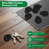 MktStleat100pcs Black 26 bit Keyfobs Proximity Fob Works with Prox