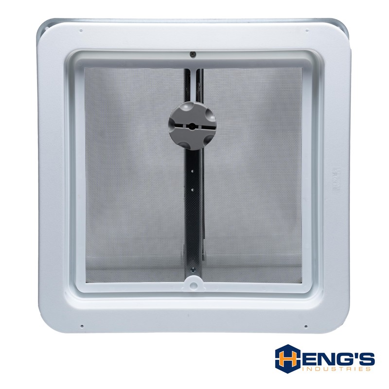 Heng's 71111-C1G1 Standard Mount Universal Vent - White
