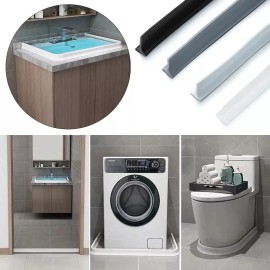 Estuchelandia 2m Tira Retención Agua Silicona Autoadhesivo Barrera Ducha