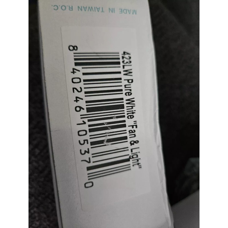 Gulf Coast Fans Mr. Quiet 423LW Pure White 3 Speed