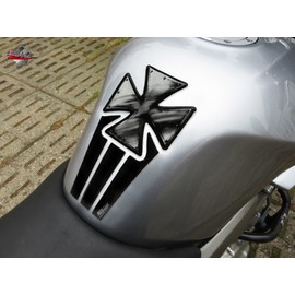BIKE-label Tank Pad 3D Iron Cross Motorcycle Iron Cross 502262VA