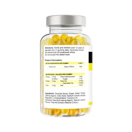Vitamin D3 Gummies - High Strength, 150 Gummies. 5 Months Supply!