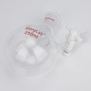 stonylab Reaction Flask, Borosilicate Glass Single-Neck Reaction Flask with 24/40