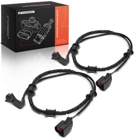 A-Premium Disc Brake Pad Wear Sensors Compatible with Jaguar XF 2009-2015 XFR 2010-2015 XJ XK XFR-S XJR XKR Rear Driver and Passenger Side 2-PC Set