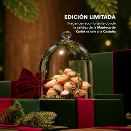 Yves Rocher Crema Corporal Reparadora Karité y Castaña, Edición Limitada de Navidad, Vegana 200 ml
