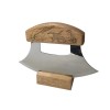 Alaskan Birch Ulu Knife with Bowl 8" set Ocean Collage