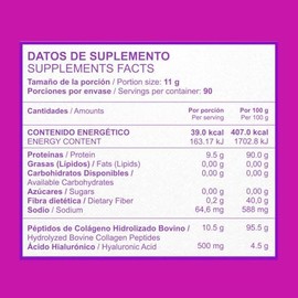 Péptidos Colágeno Hidrolizado Ácido Hialurónico