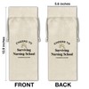 RNYJJ Funny Nurse Graduation Wine Bag Nursing School Wine Bag