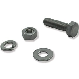 WAKAI 2M635 Stainless Steel Hex Bolt Set, 0.2 x 1.4 inches (6 x 35 mm), Set of 6