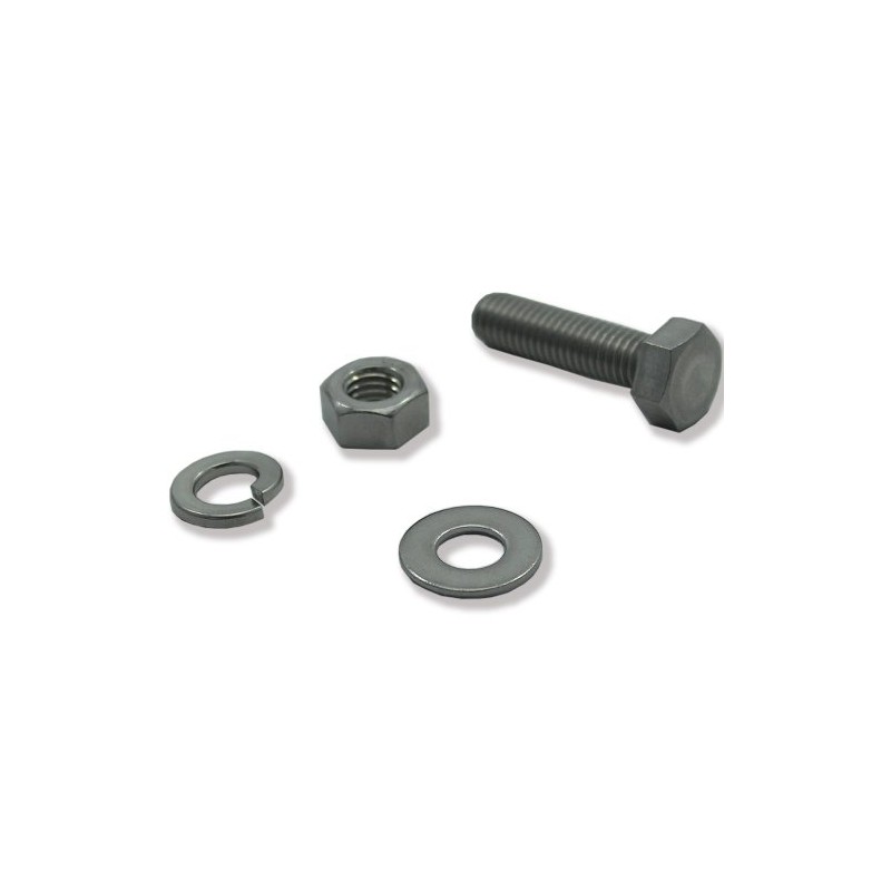 WAKAI 2M635 Stainless Steel Hex Bolt Set, 0.2 x 1.4