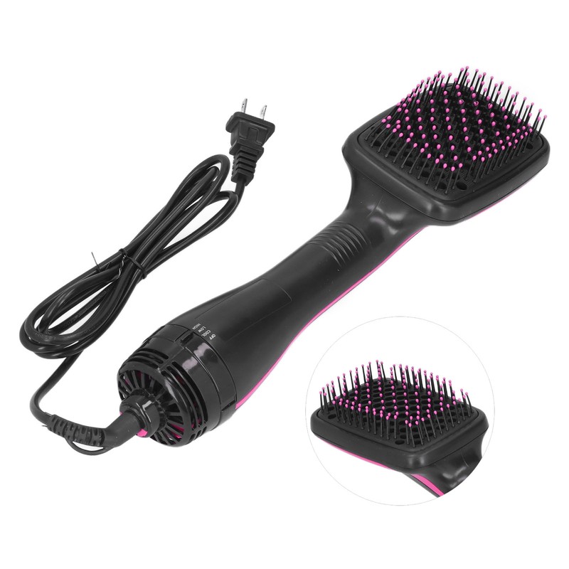 2 in 1 Hair Dryer Comb Brush Wet Dry Dual