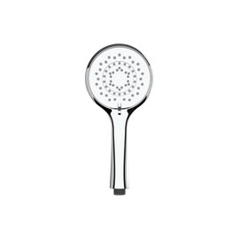WENKO Water-Saving Shower Head with Water-Saving System, 3 Jet Types, Diameter 11 cm, ABS, Chrome