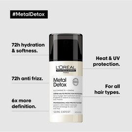 LOreal Professionnel L'Oreal Professionnel Metal Detox Leave-In Cream 100ml