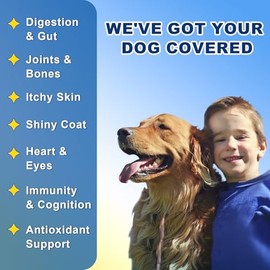Dog Vitamins Powder, Daily Essential Supplements, 9.52 oz