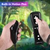 2 Pack Wii Controllers with Motion Plus, Includes Black and