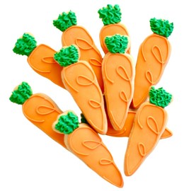 1 Dz. Mini Carrot Cookies! Easter Birthday, Spring Bridal Shower Party Favors or Baby Gift!