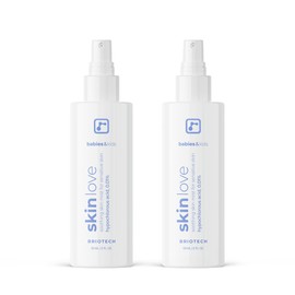 BRIOTECH Babies & Kids Skin Love, Soothing Hypochlorous Acid Spray, Pure HOCl for Sensitive Skin, Calm Redness & Bumps, Support Against Diaper Irritation, Gentle & Vegan, 2 fl oz Travel Size (2 Pack)