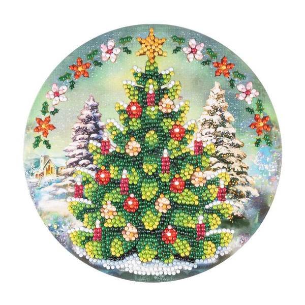 Ideen mit Herz Diamond Painting Window Sticker Double-Sided Print Diameter