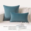 Ailuteie Throw Pillow Covers 20x12 Set of 2 – Solid