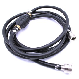 SouthMarine Boat Engine Fuel Hose Assy Connector Pump for Suzuki 65700-95204/95205/87D80/87D82/87D83/87D84/87D85 DT DF 8HP-65HP Outboard, Length 10ft/3m, Coupler I.D. : Tank Side 13mm, Engine Side 11mm