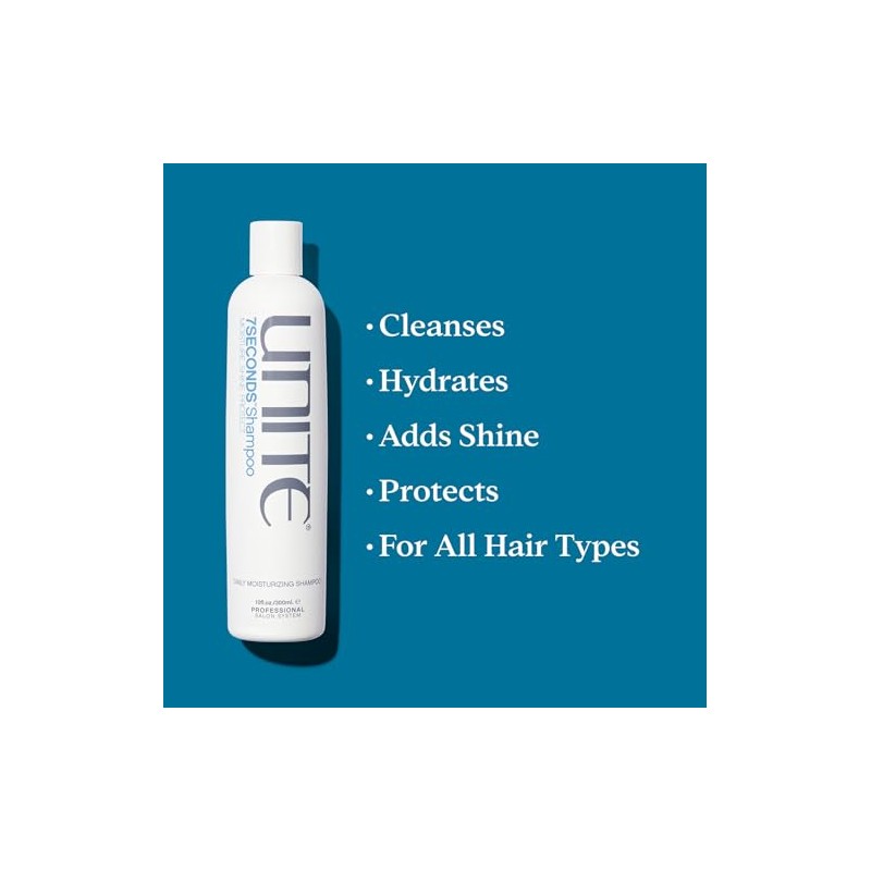 UNITE Hair 7 Seconds Shampoo, 10 Fl oz