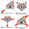 AITRIP 10pcs Compact Wire Conductor Connector, T-Shape Lever Nut Wire
