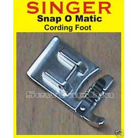 SINGER Sewing Snap O Matic Cording Presser Foot Feet