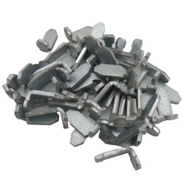 Interlake Industrial Shelving Bulk Drop Pin Galvanized Pack of 50 – Safety Clip