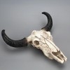 Simulation 3D animal skull,Animal goat skull Head Resin Wall Hanging